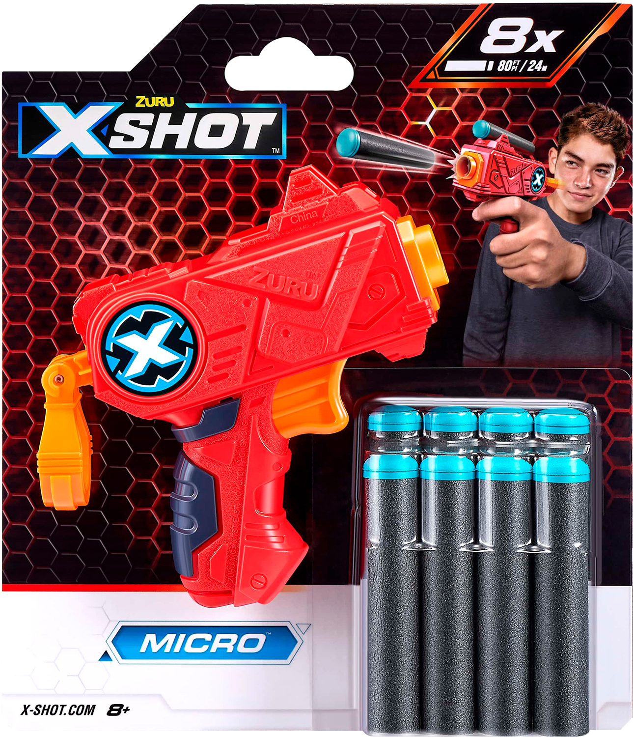 Игрушка Бластер X-Shot micro 16.5*12.5*4.5см — в каталоге на сайте сети  Магнит | Краснодар