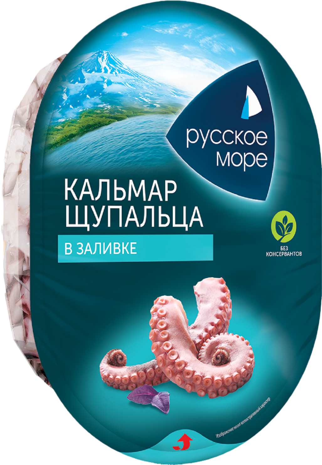 Щупальца кальмара Русское море в заливке 180г — в каталоге на сайте сети  Магнит | Краснодар