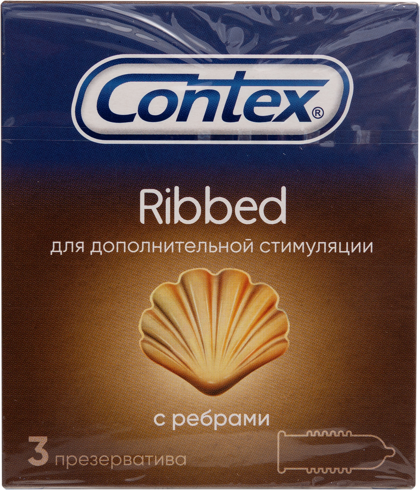 Презервативы Contex Ribbed 3шт — в каталоге на сайте Магнит Косметик |  Москва и вся Россия