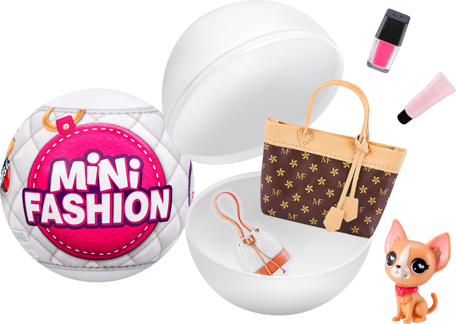 Шар с игрушками Zuru 5 Surprise-Fashion Mini Brands 50г 9.5*9.5*9.5см — в  каталоге на сайте сети Магнит | Краснодар