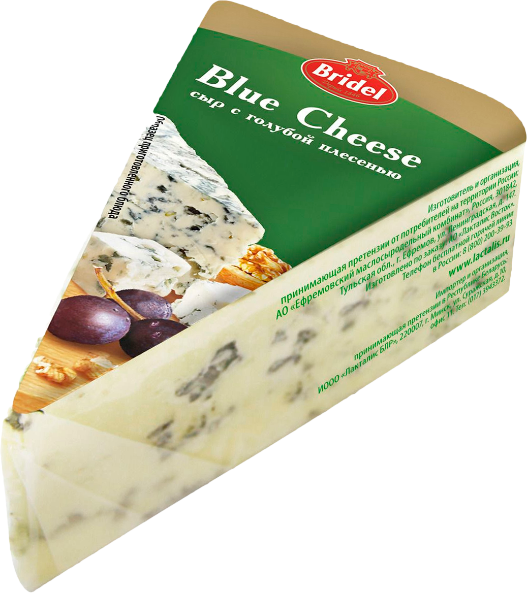 Сыр Bridel Blue Cheese с голубой плесенью 51% 100г — в каталоге на сайте  сети Магнит | Краснодар