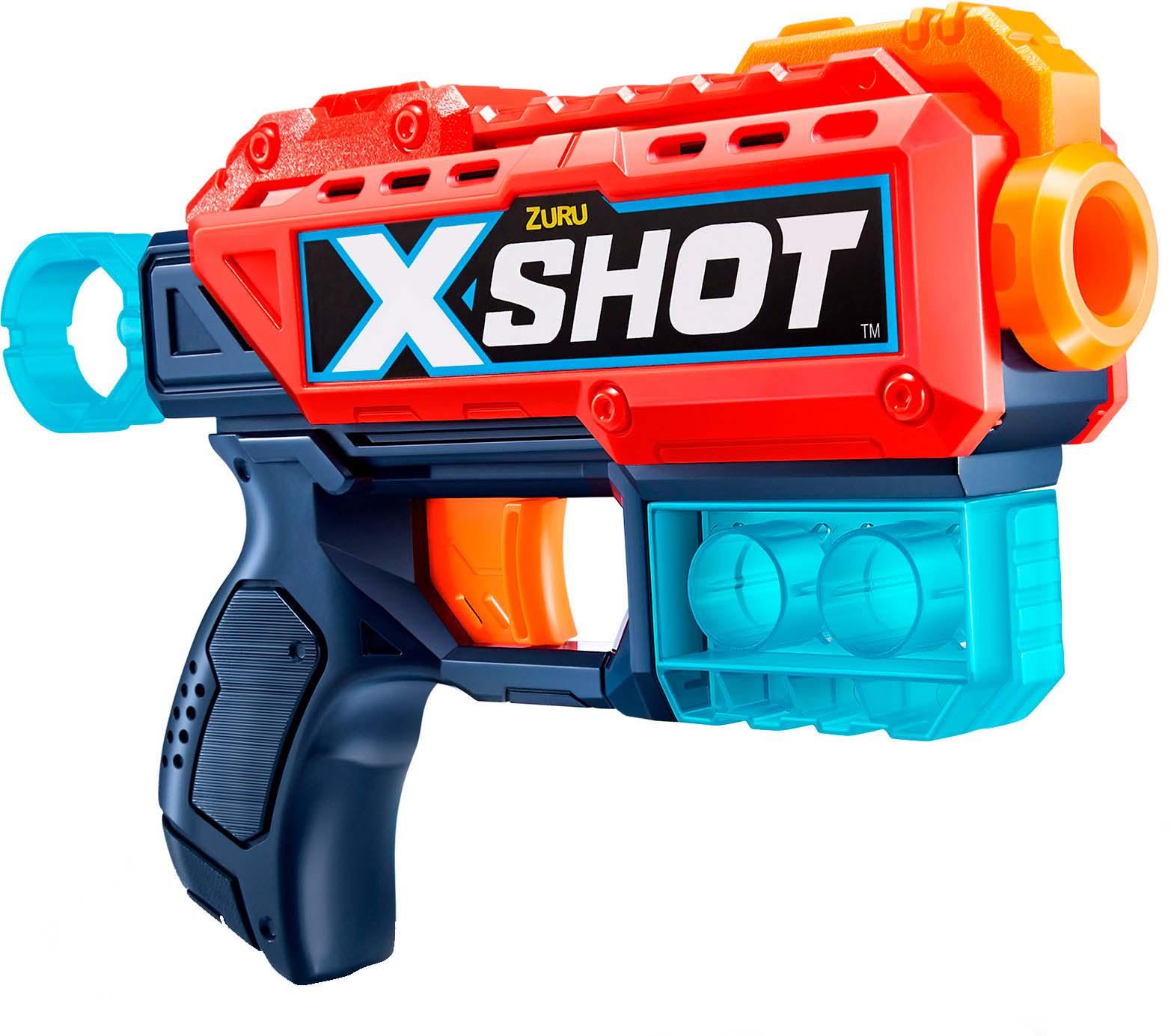 Набор бластеров X-Shot Kickback 2шт 500г 20*13*4см — в каталоге на сайте  сети Магнит | Краснодар