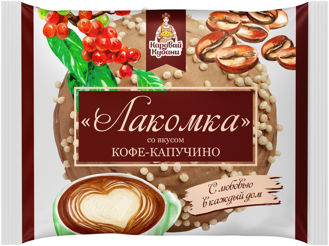 Слойка Хлебозавод №6 Лакомка кофе-капучино 100г — в каталоге на сайте сети  Магнит | Краснодар