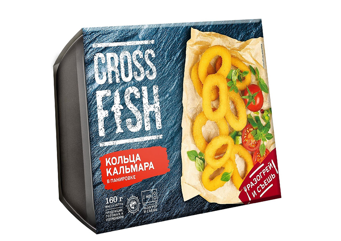 Кольца кальмара Crossfish в панировке 160г — в каталоге на сайте сети  Магнит | Краснодар