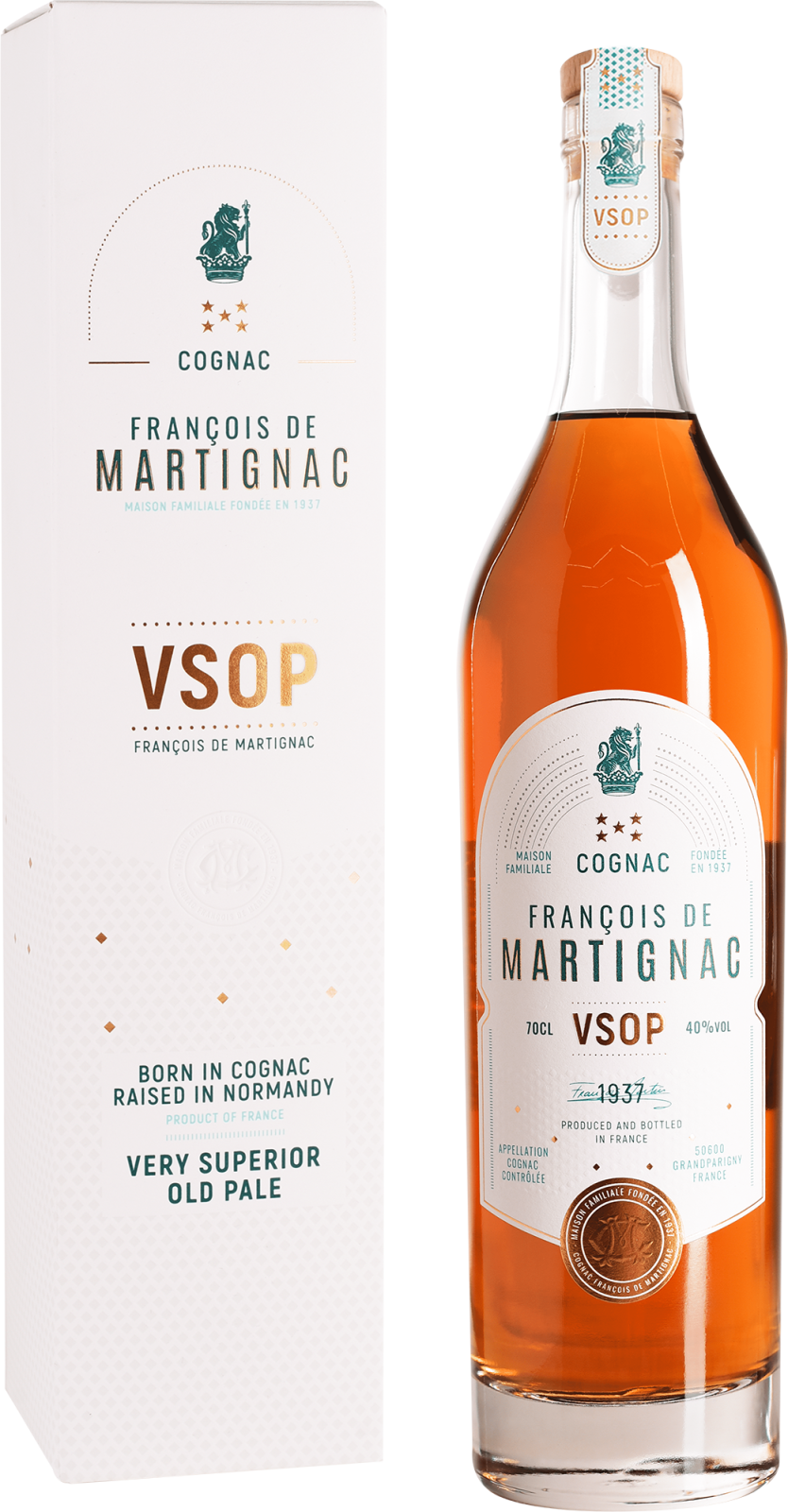 Коньяк Francois de Martignac VSOP 40% 700мл — в каталоге на сайте сети  Магнит | Краснодар