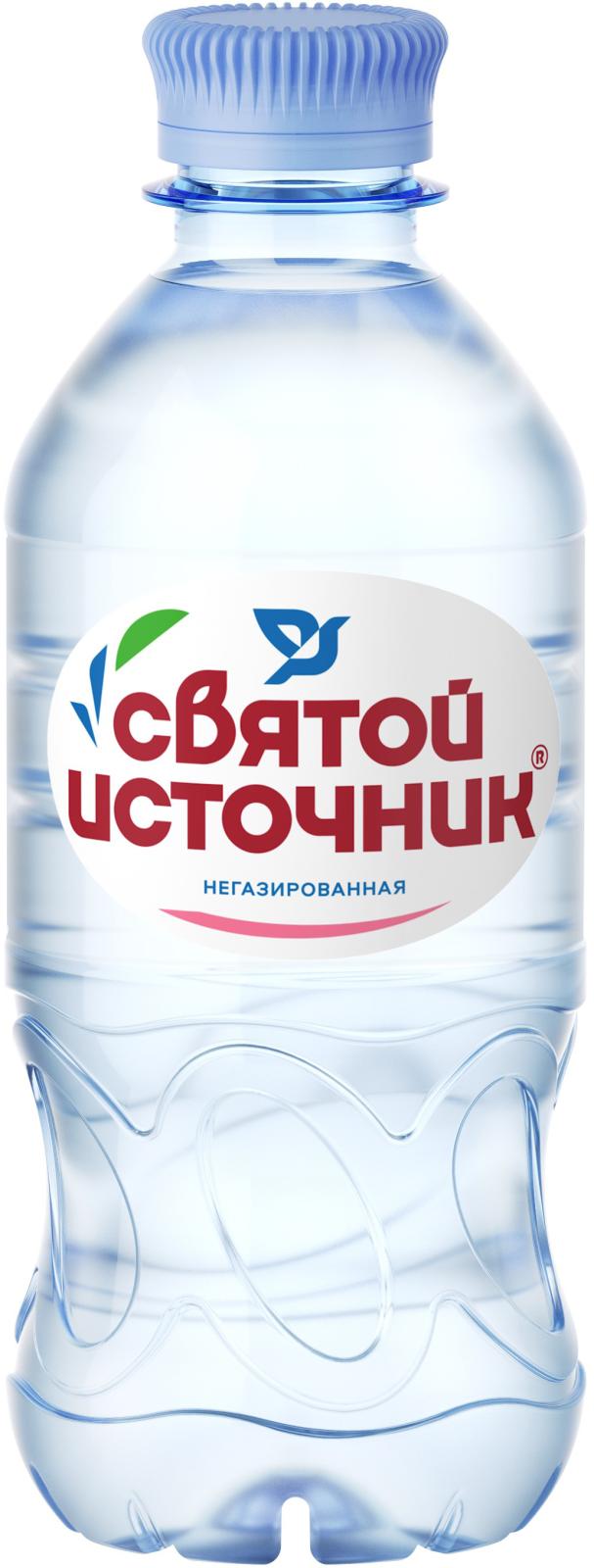 Вода Святой источник питьевая негазированная 330мл — в каталоге на сайте  сети Магнит | Краснодар