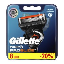 Отзывы на Кассеты для бритья Gillette Fusion Proglide 8шт