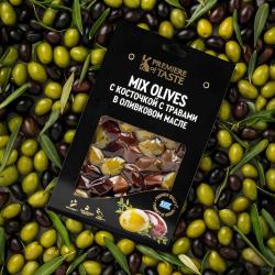 Отзывы на Микс оливок с травами с косточкой Premiere of Taste 150г