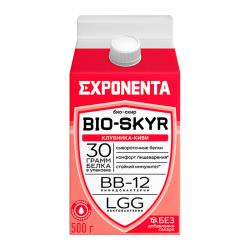 Отзывы на Напиток кисломолочный Exponenta Bio-Skyr Клубника-киви высокобелковый обезжиренный 500г