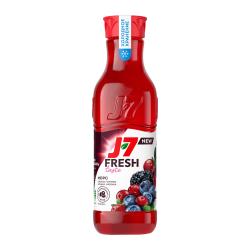 Отзывы на Морс J7 Fresh Taste из клюквы черники черноплодной рябины и ежевики 850мл