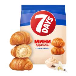 Отзывы на Мини-круассаны со вкусом ваниль 7 Days 123г