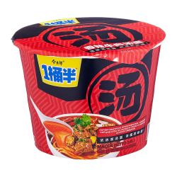 Отзывы на Лапша быстрого приготовления со вкусом острой говядины Jinmailang 145г