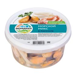 Отзывы на Морской микс Меридиан в рассоле 430г