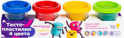 Отзывы на Тесто-пластилин Genio Kids 4 цвета 240г 22.5*5.7*5см