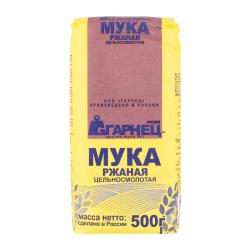 Отзывы на Мука Гарнец Ржаная цельносмолотая 500г