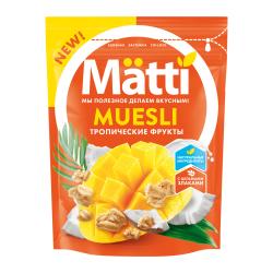 Отзывы на Мюсли Тропические фрукты Matti 250г