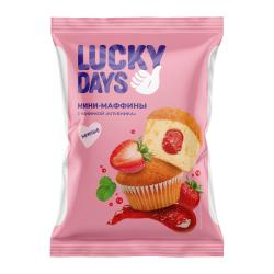 Отзывы на Мини-маффины с фруктово-ягодной начинкой Lucky Days 470г