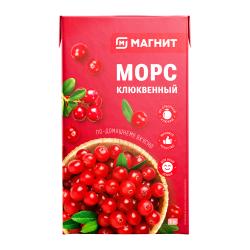 Отзывы на Морс Магнит клюквенный 1л