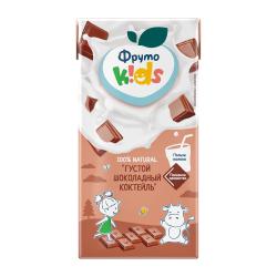Отзывы на Молочный густой шоколадный коктейль ФрутоKids 2% 200мл