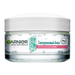 Отзывы на Алоэ-крем для лица Garnier Skin Naturals Гиалуроновый питательный для сухой и чувствительной кожи 50мл
