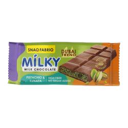 Отзывы на Молочный шоколад с фисташковой пастой и хрустящим тесто Snaq Fabriq 55г