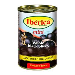 Отзывы на Маслины мини с косточками Iberica 300г