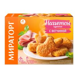 Отзывы на Наггетсы Мираторг куриные с ветчиной 250г