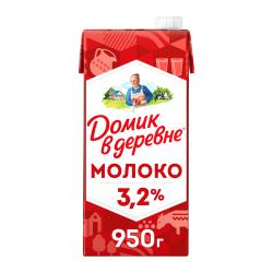Отзывы на Молоко стерилизованное Домик в деревне 3.2% 950г