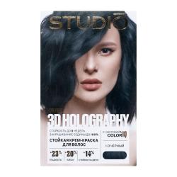 Отзывы на Стойкая крем-краска Studio Professional 1.0 Чёрный 115мл