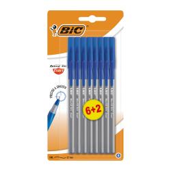 Отзывы на Набор шариковых ручек Bic Round Stic Exact синие 8шт