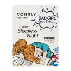 Отзывы на Маска для лица Consly Bad Girl Good Skin Тканевая после бессонной ночи