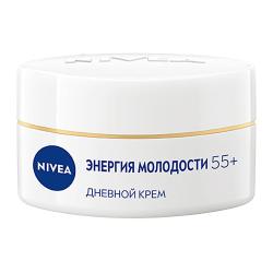 Отзывы на Дневной крем для лица Энергия молодости 55+ NIVEA 50мл