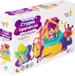 Отзывы на Набор для лепки Genio Kids Студия причесок TA2003 490г 24.5*17*6см