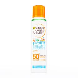 Отзывы на Сухой cпрей Garnier Детский Ambre Solaire солнцезащитный Эксперт Защита Kids анти-песок SPF50 150мл