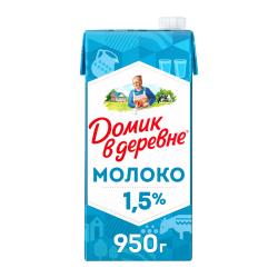 Отзывы на Молоко стерилизованное Домик в деревне с низкой жирностью 1.5% 950г